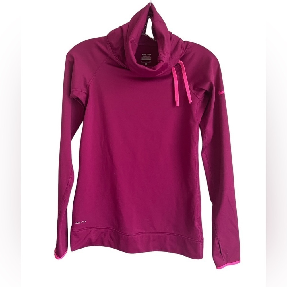 Women’s Nike Purple Pink golf Fitness Workout long sleeve top size XS
